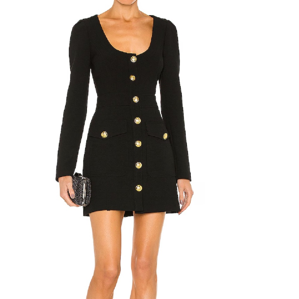 ALC Black Ivy Dress Size 2 XS NWOT Sold Out $500